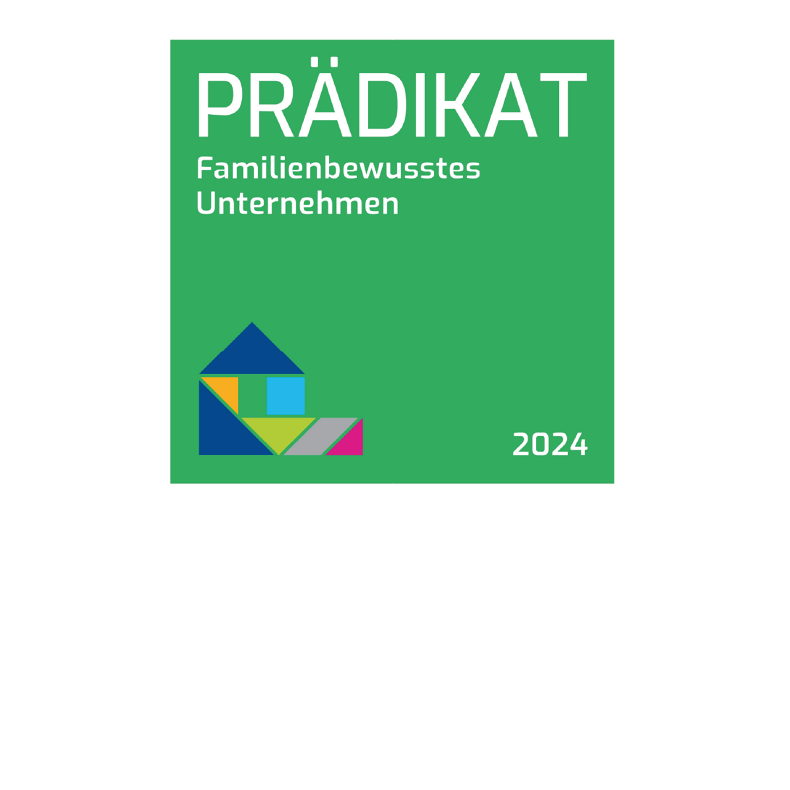 Prädikat für familienfreundliches Unternehmen