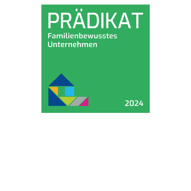 Prädikat für familienfreundliches Unternehmen