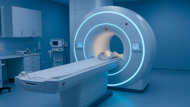 Clinical Room with a Modern MRI Machine