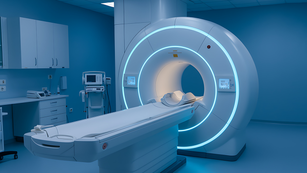 Clinical Room with a Modern MRI Machine