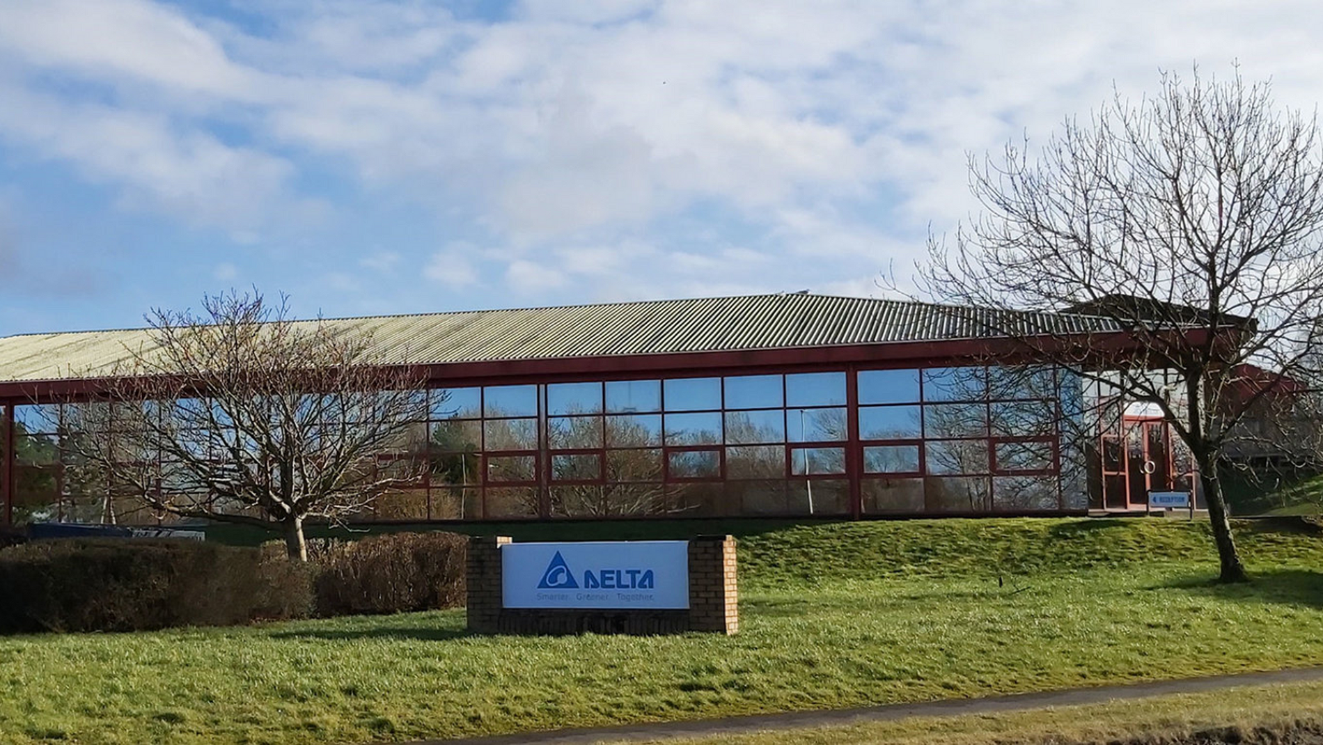 Building with Delta Sign