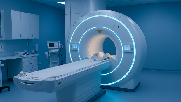 Clinical Room with a Modern MRI Machine